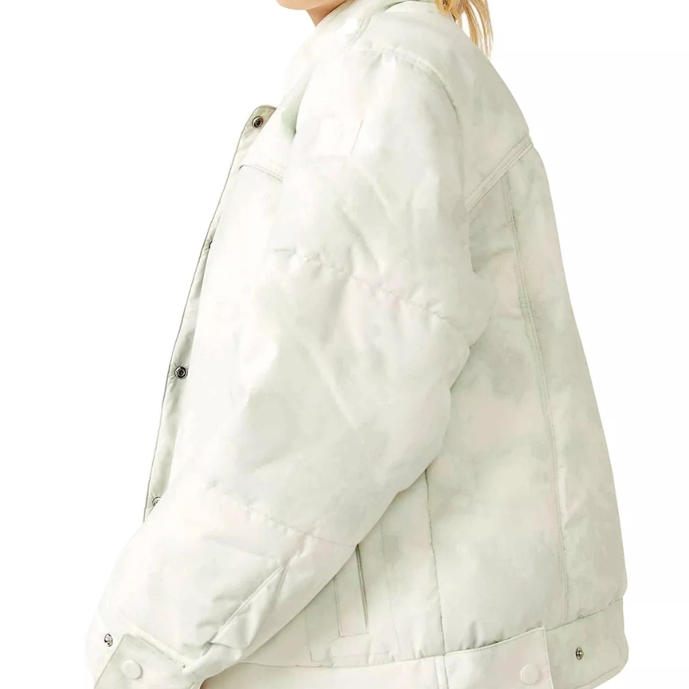 Free People Mountain Mist Sage Combo Bunny Slope Ski Jacket and Pants Size M NWT - Picture 4 of 9